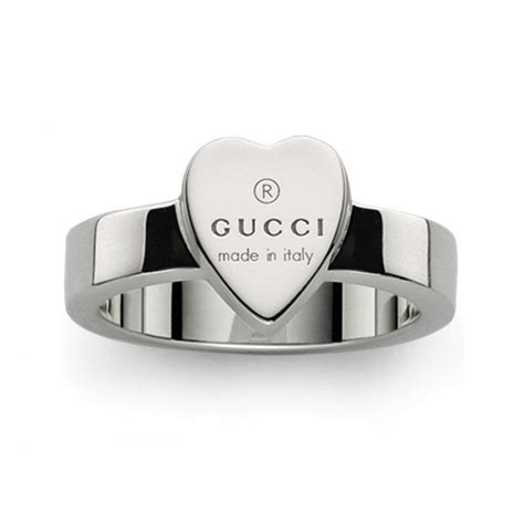 trademark gucci ring|gucci heart bracelet with trademark.